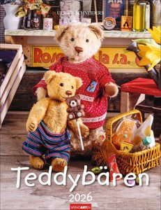 Teddybären Kalender 2026