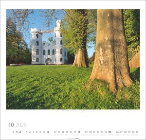 Ein Spaziergang durch Preußische Schlösser und Gärten Kalender 2026