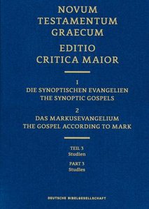 GRC-GOSPEL OF MARK EDITIO CRIT