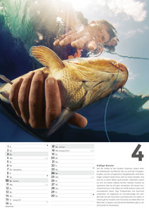 Der große Angelkalender 2022 - Bild-Kalender A3 (29,7x42 cm) - mit Zusatzinformationen aus der Anglerwelt - Wandkalender - mit Platz für Notizen - Alpha Edition