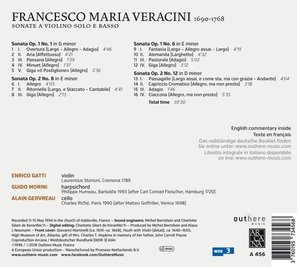 Sonate a Violino solo e Basso, 1 Audio-CD