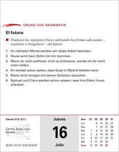 Spanisch Sprachkalender 2026