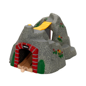 BRIO World 33481 Magischer Tunnel – Eisenbahnzubehör für die BRIO Holzeisenbahn – Kleinkinderspielzeug mit Effekten empfohlen für Kinder ab 3 Jahren