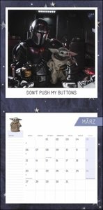 The Mandalorian Broschurkalender 2023. Kleiner Grogu ganz groß: Der Foto-Wandkalender rund um The Mandalorian mit zusätzlichem Poster, Platz für Termine und lustigen Zitaten.