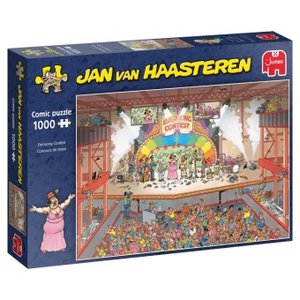 Jumbo 20025 - Jan van Haasteren, Eurosong Contest, Comic-Puzzle, 1000 Teile
