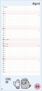 Pusheen Planer für zwei Kalender 2022