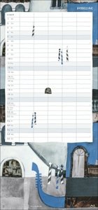 Rosina Wachtmeister Familienplaner 2023. Familienkalender mit 5 Spalten. Kunstvoll illustrierter Wandkalender mit Schulferien und Stundenplänen.