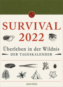 Survival 2022 Überleben in der Wildnis. Der Tageskalender
