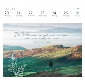Postkartenkalender 365 Tage Gelassenheit 2025