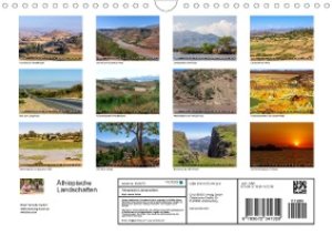 Äthiopische Landschaften (Wandkalender 2021 DIN A4 quer)