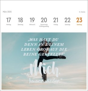 Visual Statements Premium-Postkartenkalender 2025