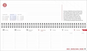 FC Bayern München Wochenquerplaner 2025