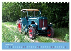 Historische Traktoren 2024 (Wandkalender 2024 DIN A3 quer), CALVENDO Monatskalender