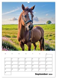 Mit Tieren hinein in das neue Jahr (hochwertiger Premium Wandkalender 2024 DIN A2 hoch), Kunstdruck in Hochglanz