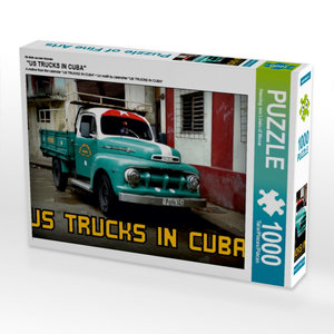 CALVENDO Puzzle Ein Motiv aus dem Kalender  \"US TRUCKS IN CUBA\" 1000 Teile Puzzle quer