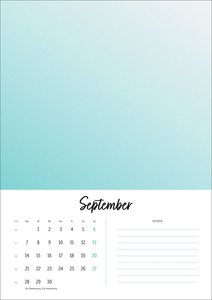 Kreativkalender Design A4 2026