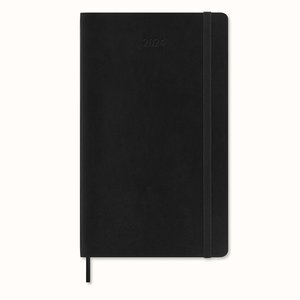 Moleskine 12 Monate Wochen Notizkalender 2024, Large/A5, Schwarz