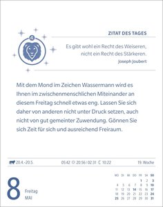 Löwe Sternzeichenkalender 2026