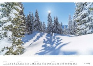 Paradiese auf Erden 2024 - Bildkalender 70x50 cm - Natur & Landschaft - hochwertiger Wandkalender XXL im Querformat - Posterkalender