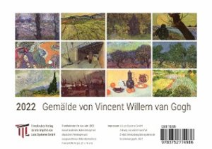 Gemälde von Vincent Willem van Gogh 2022 - Timokrates Kalender, Tischkalender, Bildkalender - DIN A5 (21 x 15 cm)