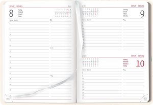 Mini-Buchkalender Style Fruits 2024 - Taschen-Kalender A6 - Dschungel - Day By Day - 352 Seiten - Notiz-Buch - Alpha Edition