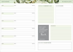 Buchkalender Create & Plan Paradise 2025