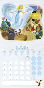 Pyramid – Disney Classics 2025 Broschürenkalender, 30x30cm, Monatskalender für Fans der Disney-Klassiker, Wandkalender mit bunten Illustrationen, nachhaltig nur mit Papierumschlag