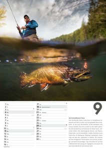 Der große Angelkalender 2022 - Bild-Kalender A3 (29,7x42 cm) - mit Zusatzinformationen aus der Anglerwelt - Wandkalender - mit Platz für Notizen - Alpha Edition