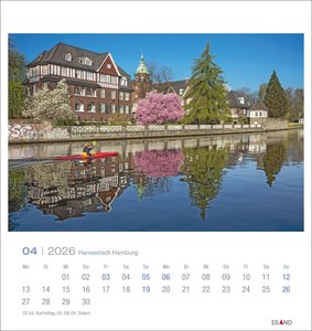 Hansestadt Hamburg Postkartenkalender 2026