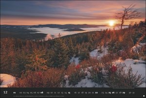 Deutschlands Naturparadiese Kalender 2024. Großer Foto-Wandkalender XL. Landschaften-Kalender 2024 mit atemberaubenden Fotos. 58x39 cm Querformat.
