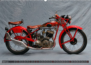 Deutsche Motorrad Oldtimer (Wandkalender 2023 DIN A2 quer)