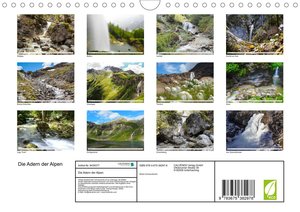 Die Adern der Alpen (Wandkalender 2023 DIN A4 quer)