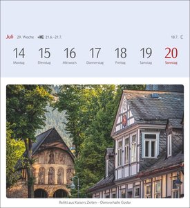 Das Glück liegt in Deutschland Postkartenkalender 2025 - Wochenkalender mit 53 Postkarten, 53 besondere Orte entdecken