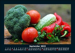 Gemüsekalender 2022 Fotokalender DIN A5