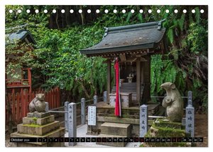 Kyotos Tempel - Bilder aus Japan (Tischkalender 2024 DIN A5 quer), CALVENDO Monatskalender