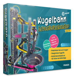 Kugelbahn Adventskalender , 24 Teile