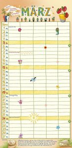Unser Jahr - Unser Familienplaner für den Alltag 2023 - Familien-Timer - Termin-Planer - Kinder-Kalender - Familien-Kalender - 22x45