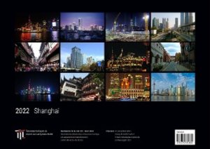 Shanghai 2022 - Black Edition - Timokrates Kalender, Wandkalender, Bildkalender - DIN A3 (42 x 30 cm)