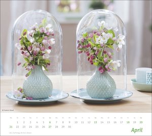 times&more Blumen Bildkalender 2025