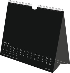 Creative Line Tischaufsteller quer 2025 - Kreativ-Kalender - DIY-Kalender - Kalender zum Basteln - Tischkalender - 20x16