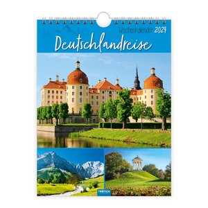 Trötsch Wochenkalender zum Hängen Deutschlandreise 2024