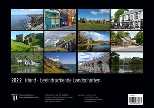 Irland - beeindruckende Landschaften 2022 - Black Edition - Timokrates Kalender, Wandkalender, Bildkalender - DIN A3 (42 x 30 cm)