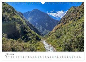 Salkantay Trek - 70 Kilometer zu Fuß nach Machu Picchu (Wandkalender 2024 DIN A3 quer), CALVENDO Monatskalender