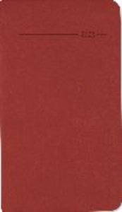 Taschenkalender Tucson rot 2023 - Büro-Kalender 9x15,6 cm - 1 Woche 2 Seiten - 128 Seiten - mit weichem Tucson-Einband - Alpha Edition