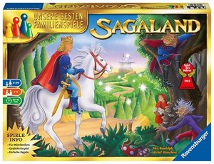 Ravensburger 26424 - Sagaland - Gesellschaftsspiel für Kinder und Erwachsene, 2-6 Spieler, ab 6 Jahren, Spiel des Jahres, die besten Familienspiele