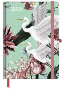 GreenLine Diary Jungle 2025 - Buchkalender - Taschenkalender - 16x22