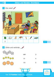 Klett Die Mathe-Helden: Mathe-Testblock So gut bin ich! 1. Klasse