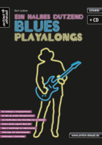 Ein halbes Dutzend Blues Playalongs, Gitarre, mit Audio-CD