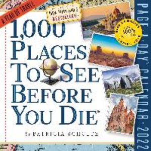 1,000 Places to See Before You Die Page-A-Day Calendar 2022: A Year of Travel