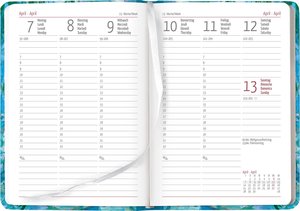 Ladytimer Monet 2025 - Taschenkalender A6 (10,7x15,2 cm) - Weekly - 192 Seiten - Notiz-Buch - Termin-Planer - Alpha Edition